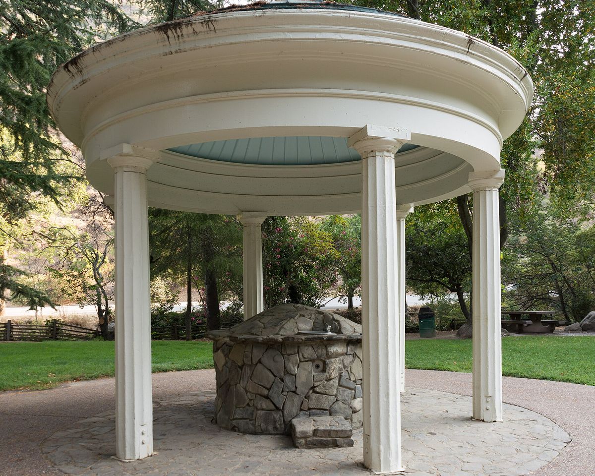 A fountain at Alum Rock Park