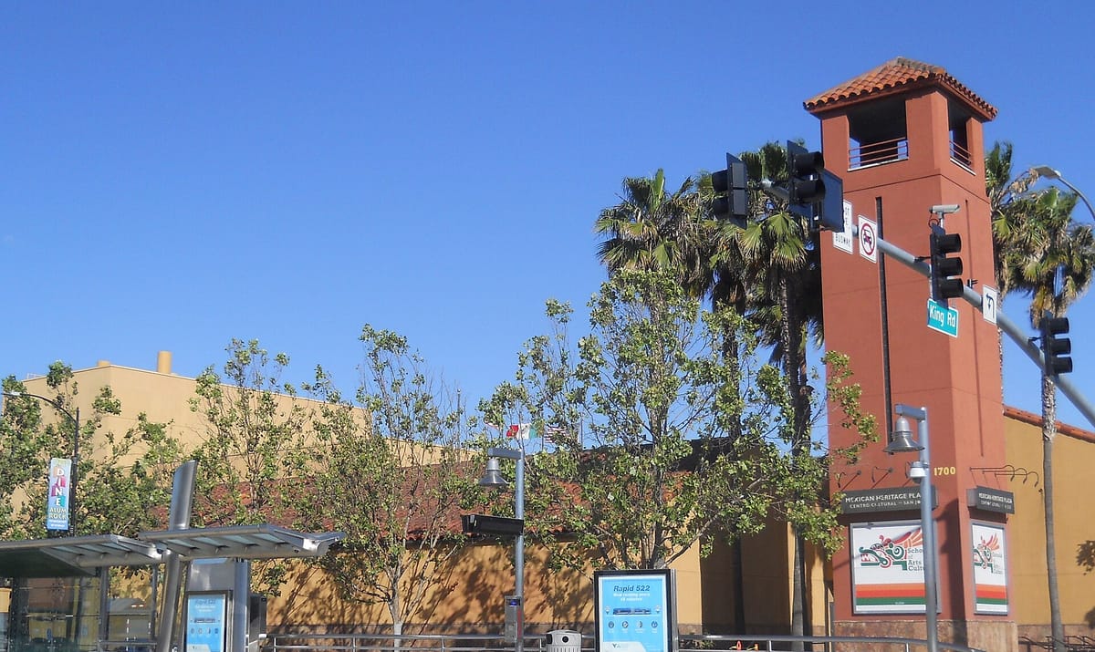 The Mexican Heritage Plaza on Alum Rock Avenue