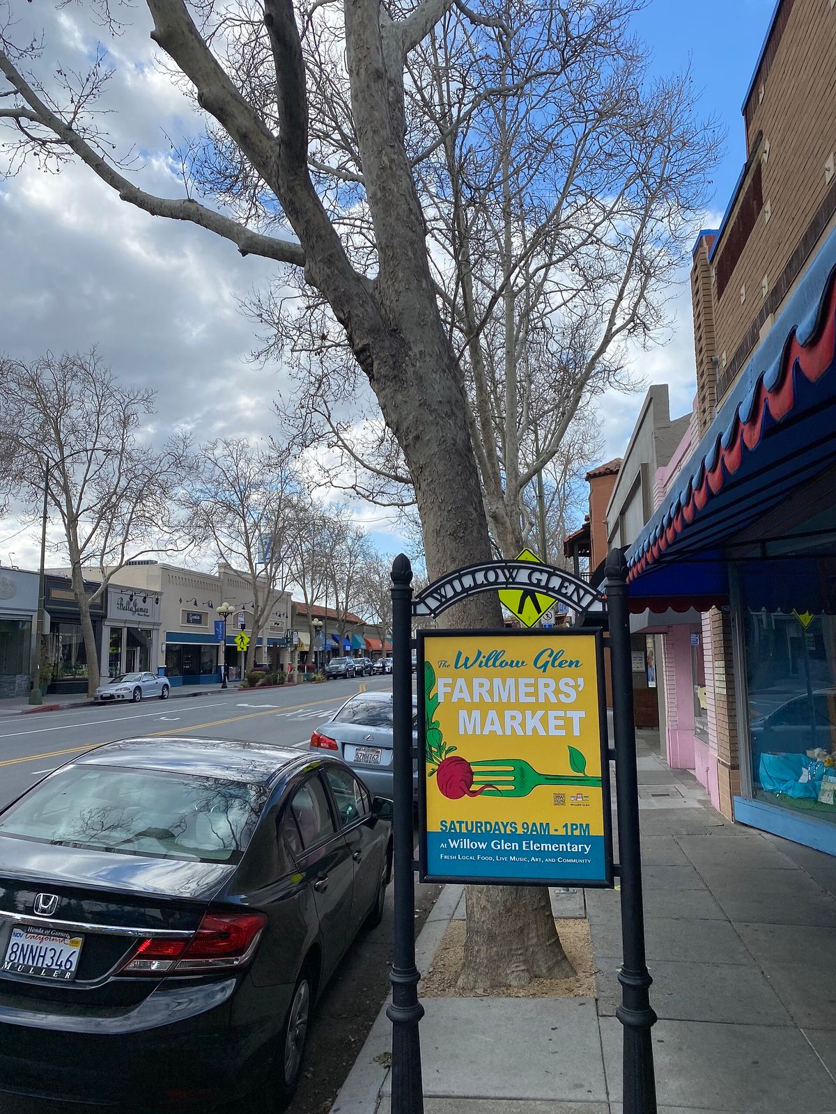 A street in Willow Glen